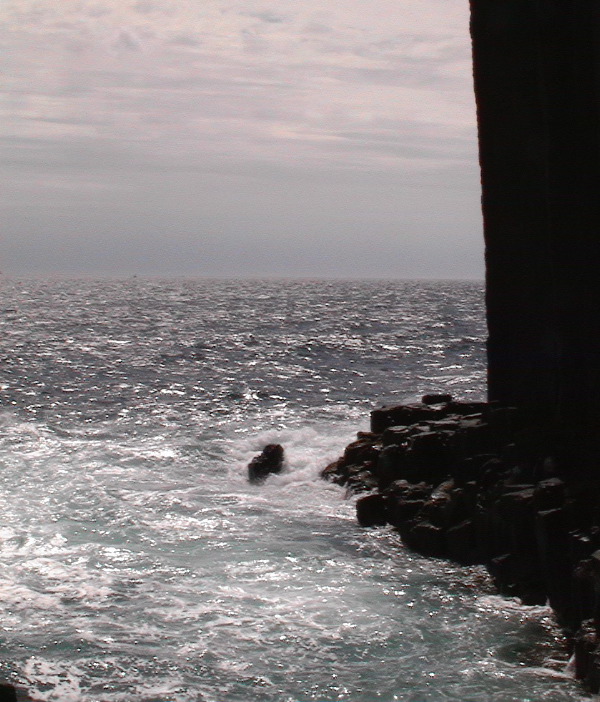 Fingals Cave - Looking out