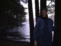 Sue at Loch Muick