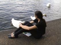 Thames at Eton w/Swans