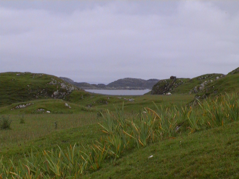 Iona looking back to Mull