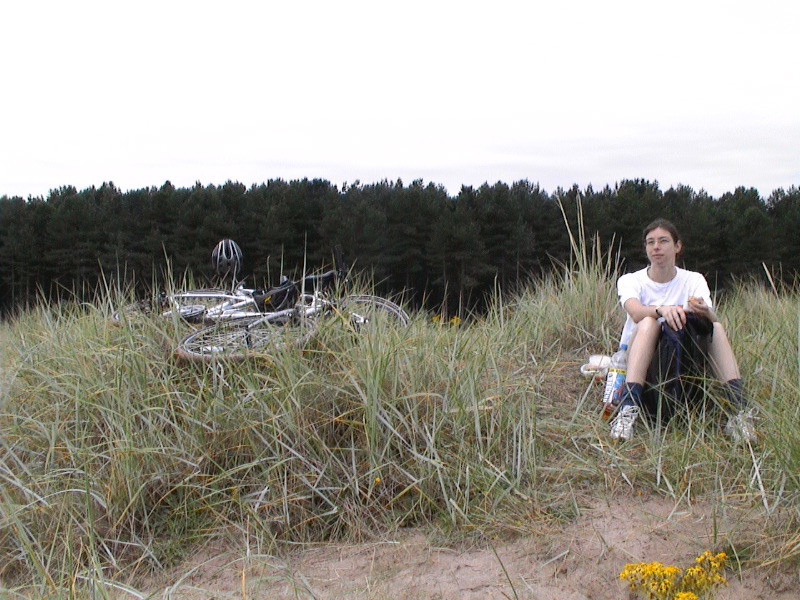 Sue - Lunch at Tentsmuir Sands