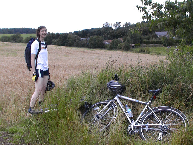Sue - Long day of Cycling!