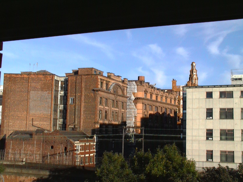 View from Sue's Hotel - Manchester