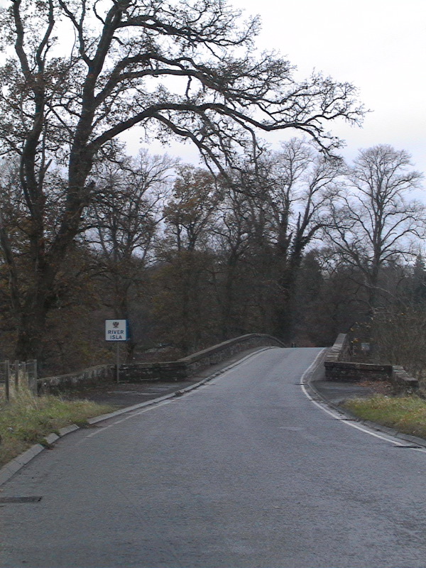 Off on Holiday - River Isla Bridge