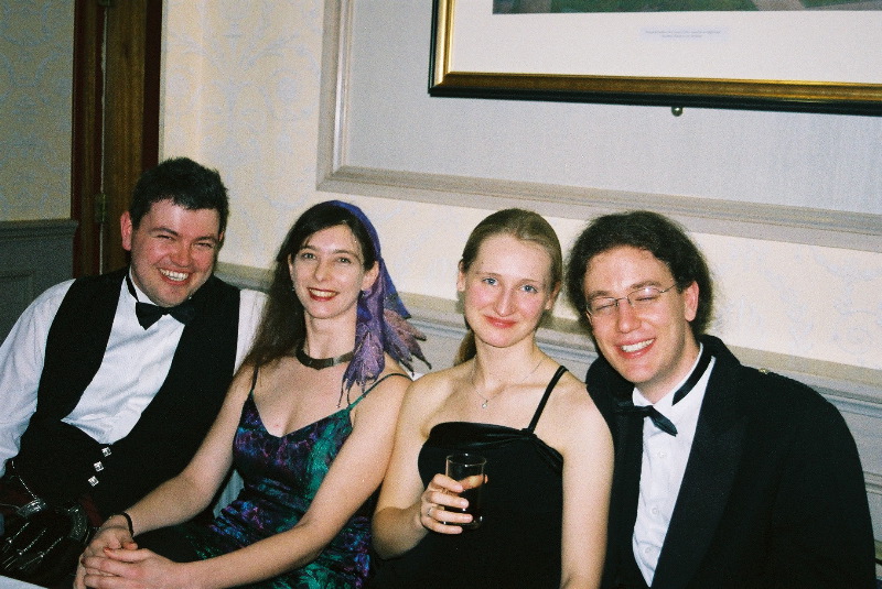 DUMS Ball - Ken, Sue, Ben and Friend