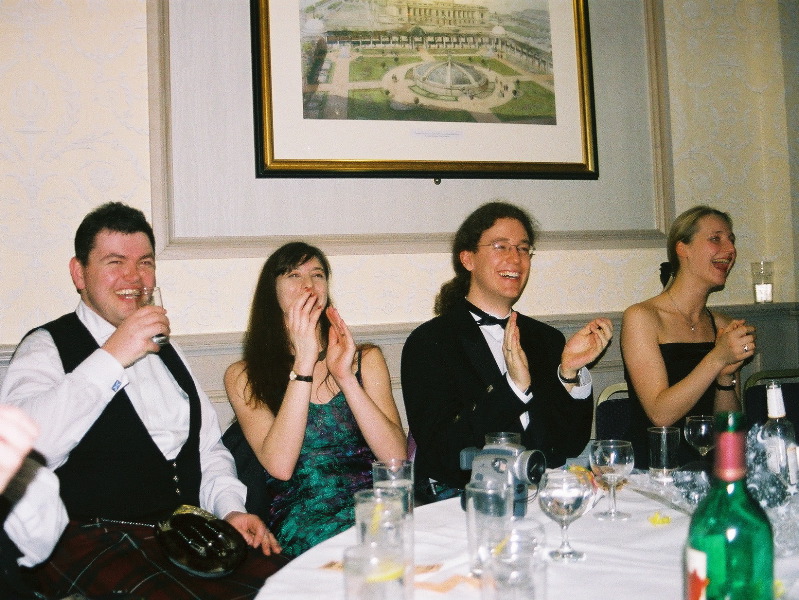 DUMS Ball - Ken, Sue, Ben and Friend 2