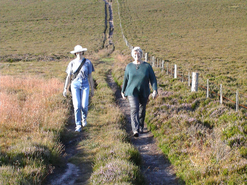 Descending the Brown Caterhun