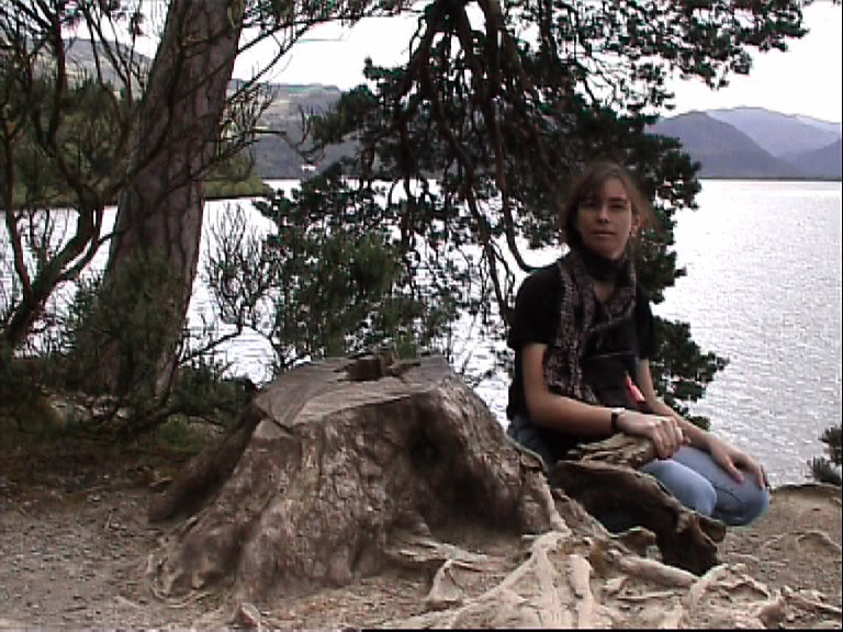 Sue at Derwent Water