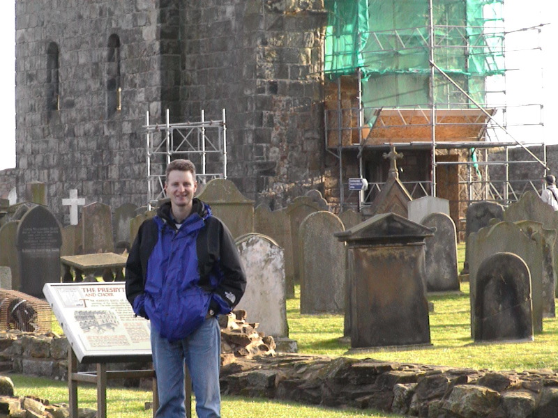 Blake at St Andrews Cathedral