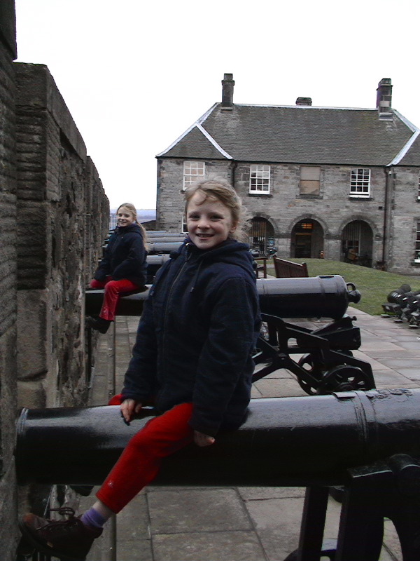 Stacey girls - Stirling Castle