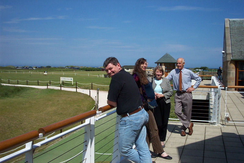 St Andrews with Rena and Tom 2